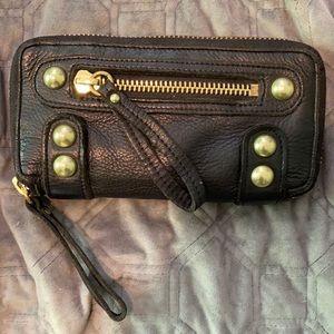 Linea Pelle Black Leather Dylan Wallet